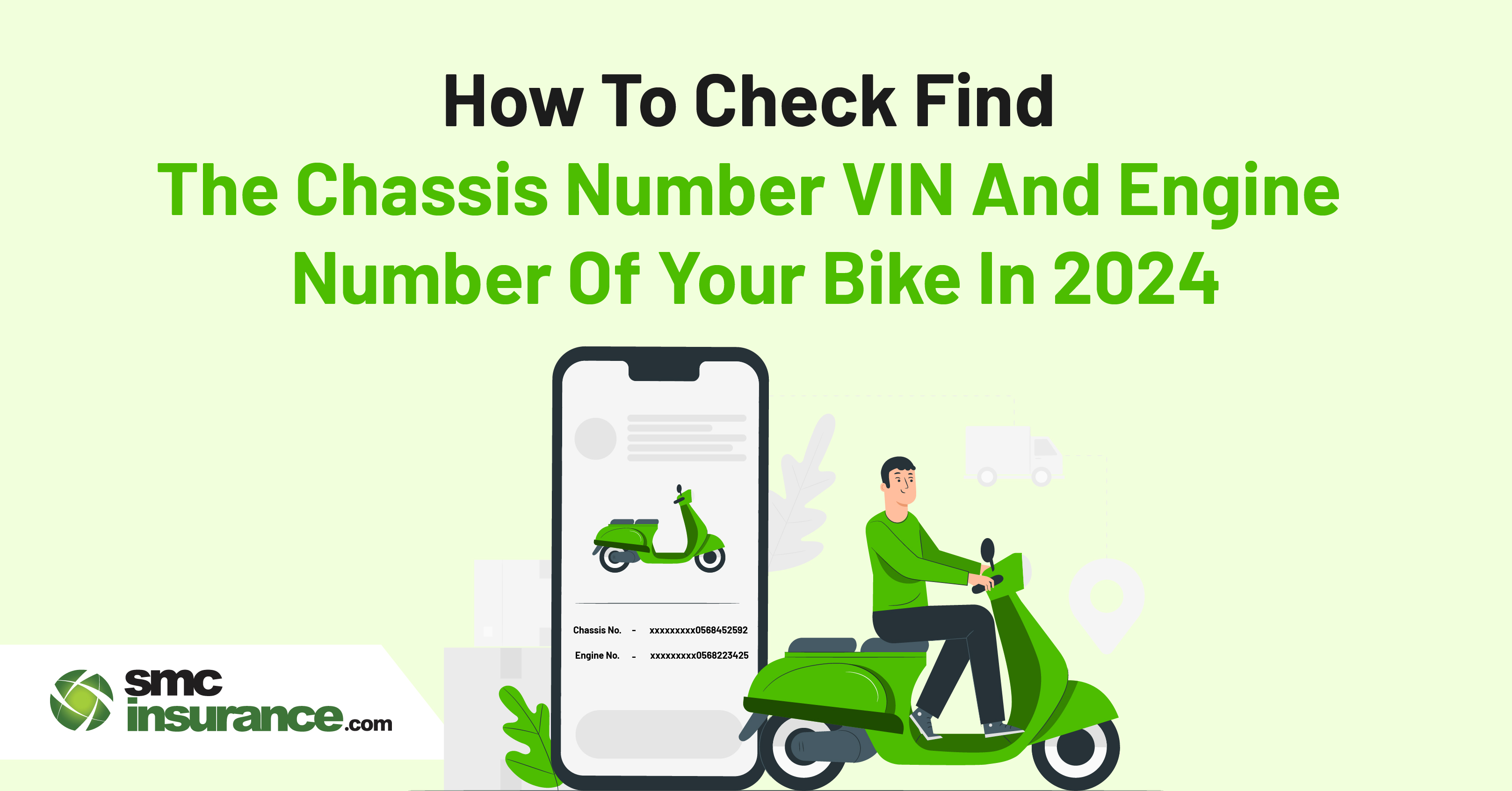 How To Check/Find The Chassis Number, VIN  And Engine Number Of Your Bike In 2024?