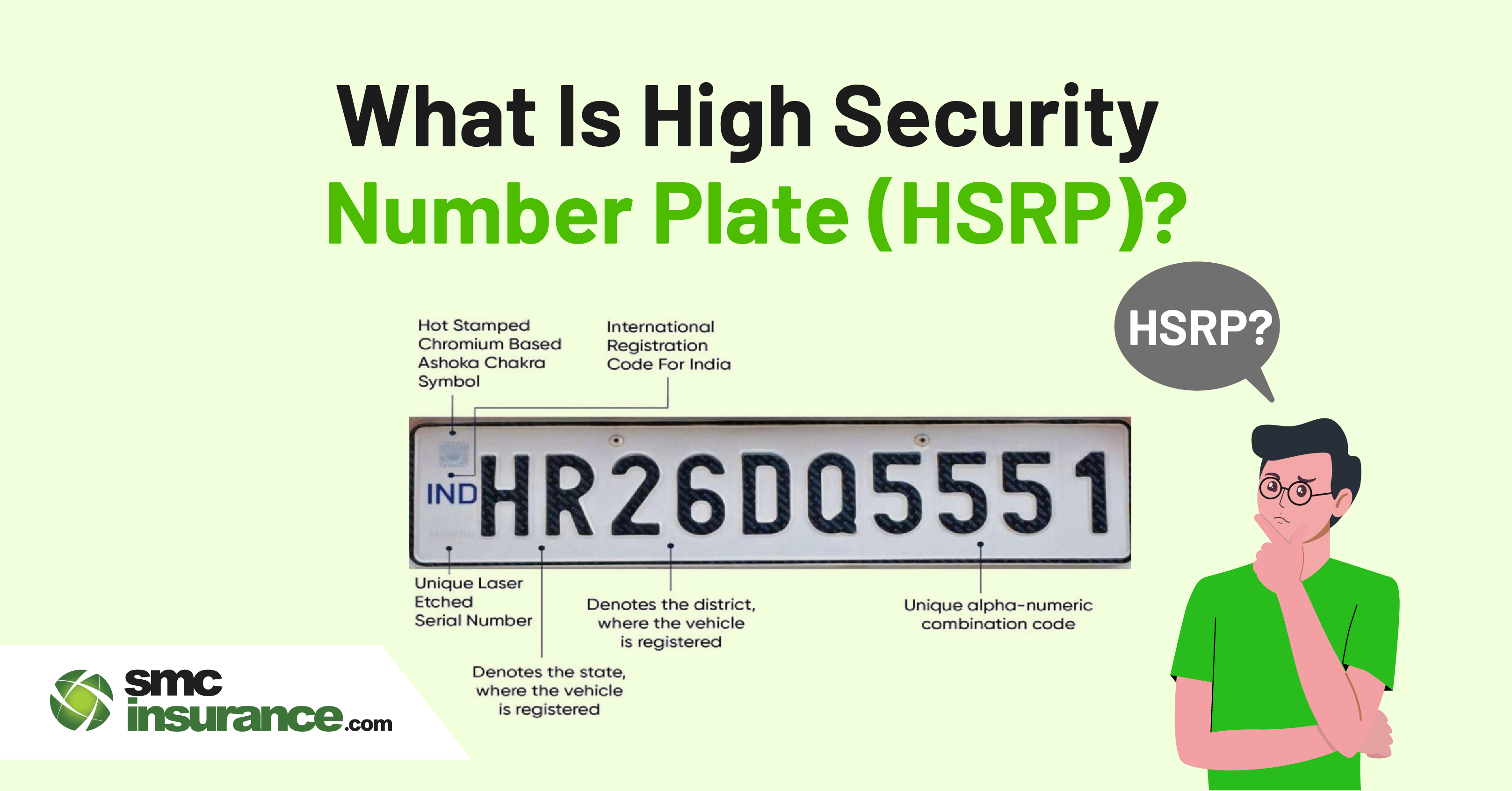All You Need To Know About High Security Registration Plate (HSRP)!