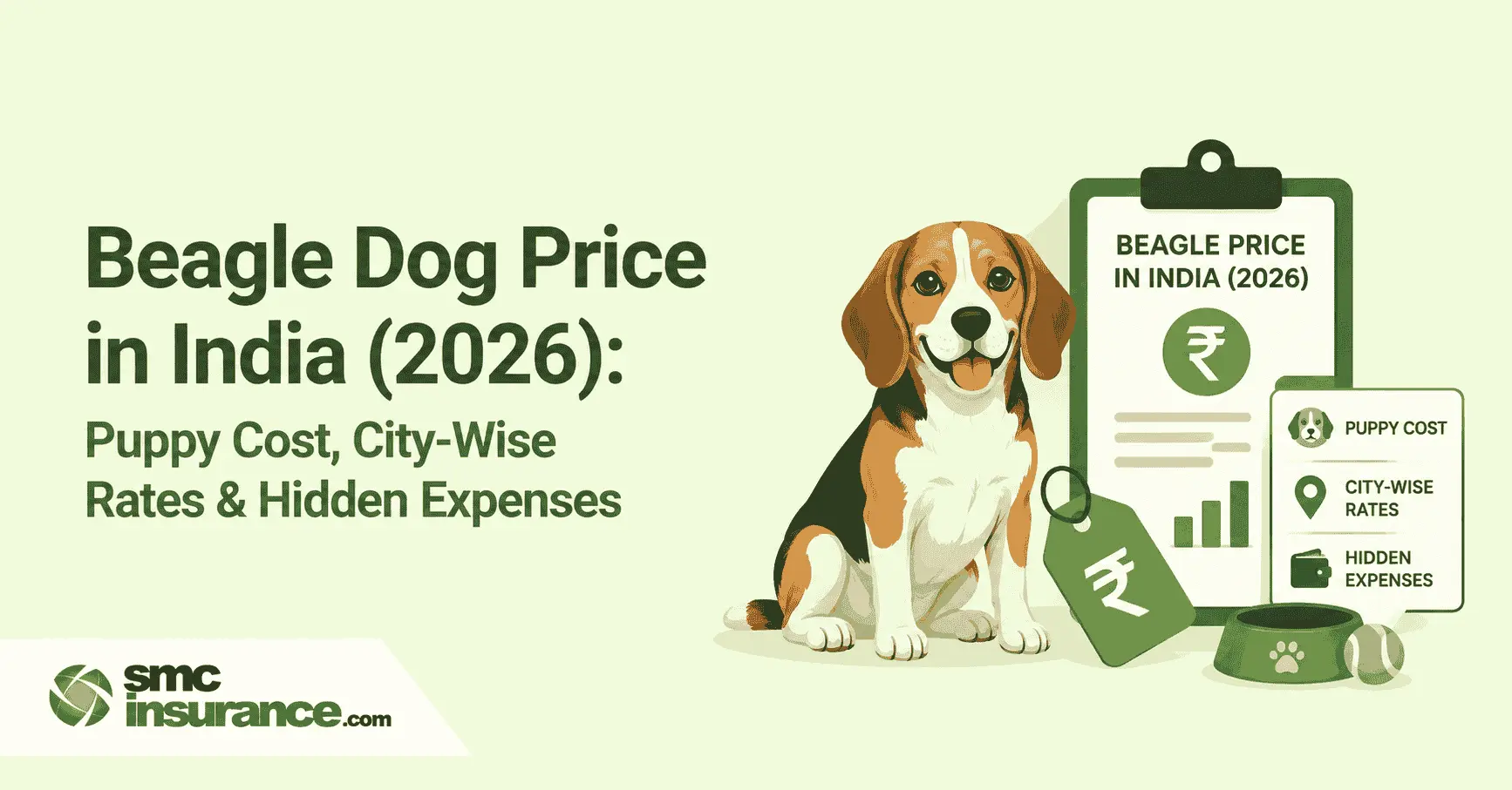 Beagle Dog Price in India (2026): Puppy Cost, City-Wise Rates & Hidden Expenses
