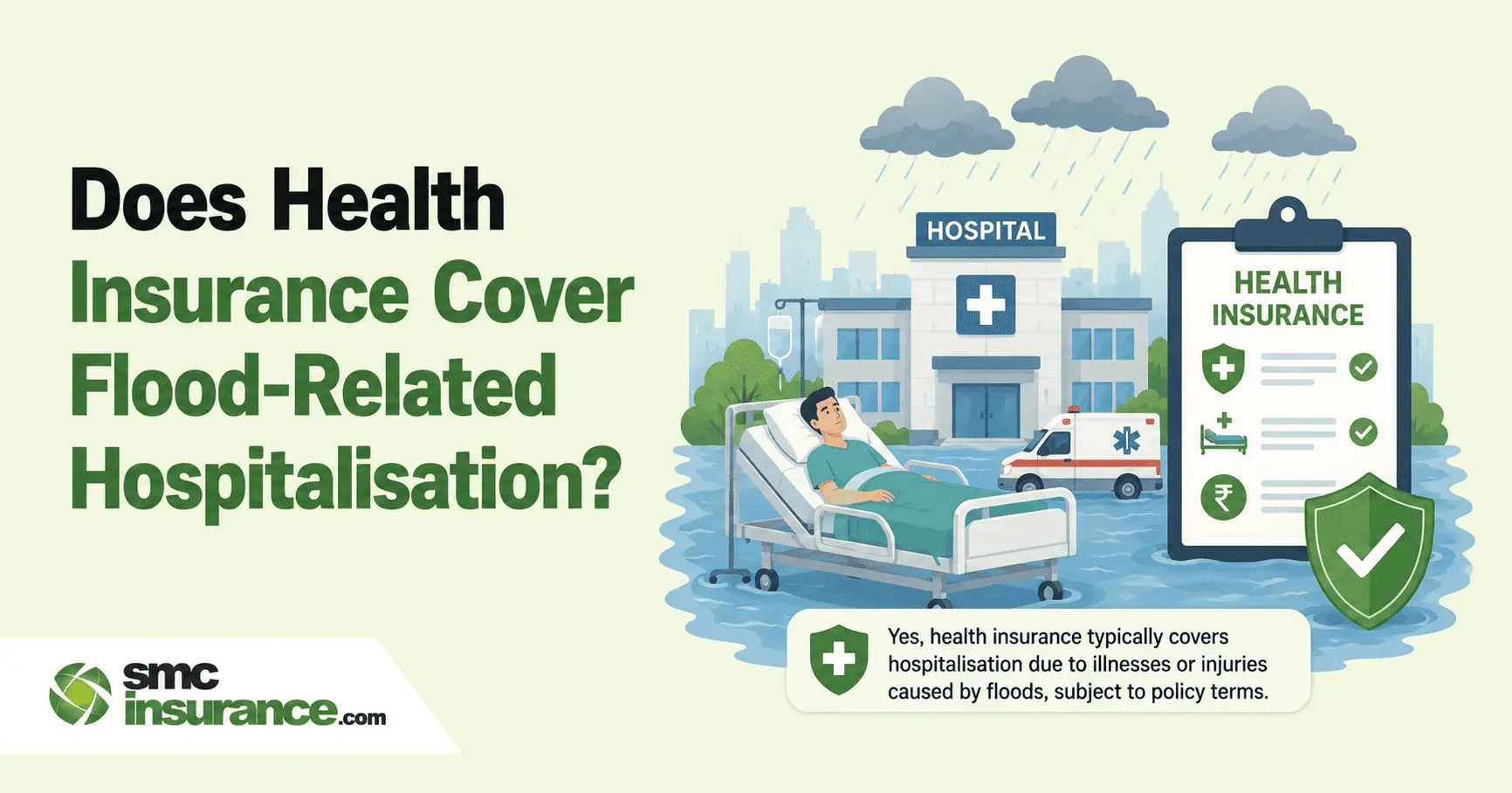 Does Health Insurance Cover Flood-Related Hospitalisation?