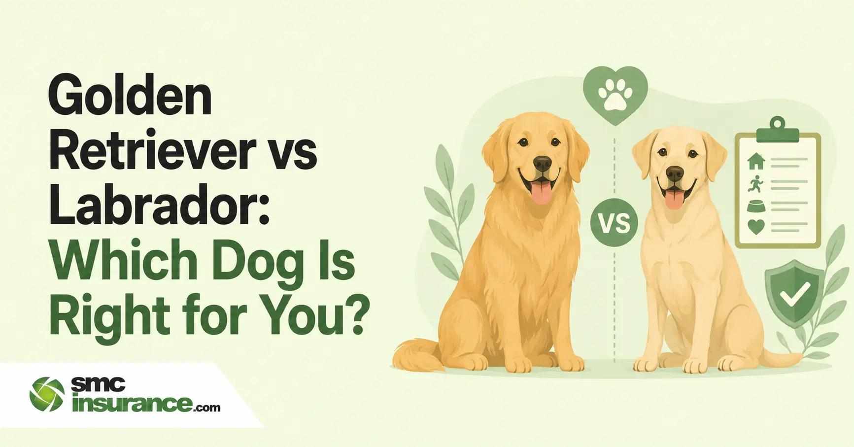 Golden Retriever vs Labrador: Which Dog Is Right for You?