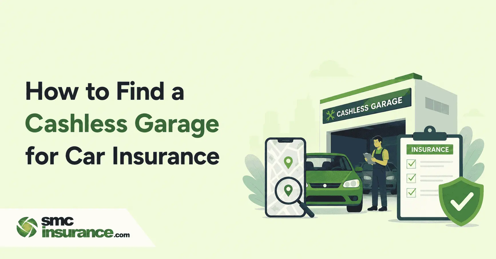 How to Find a Cashless Garage for Car Insurance