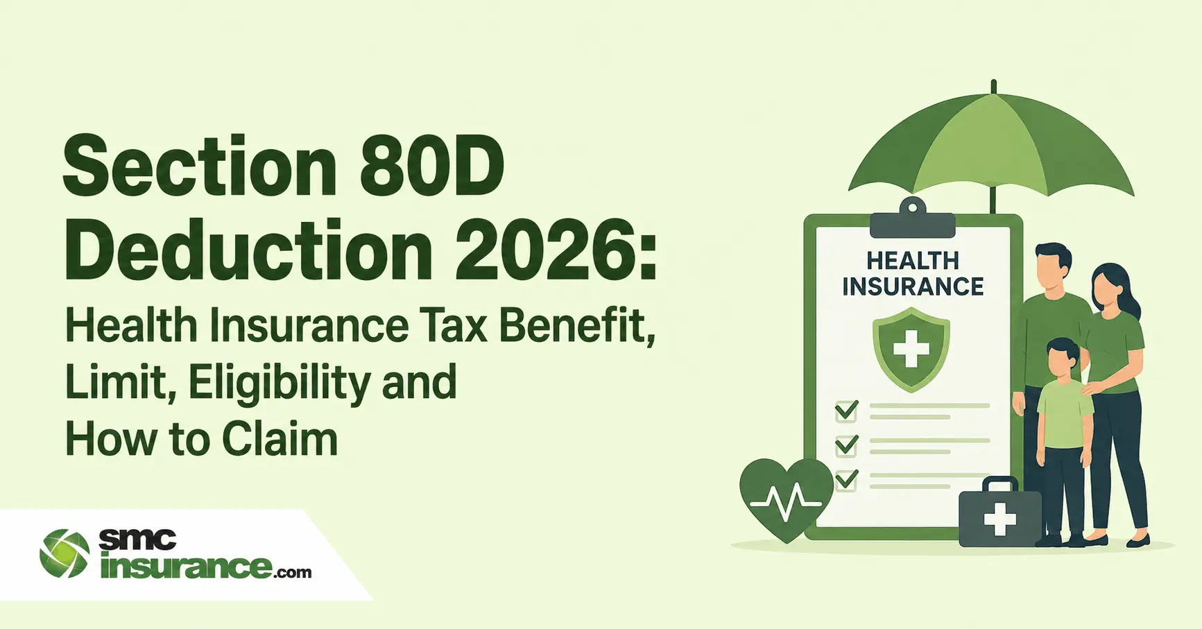 Section 80D Deduction 2026: Health Insurance Tax Benefit, Limit, Eligibility and How to Claim