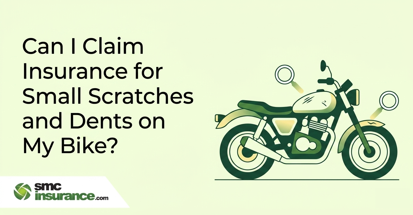 Can I Claim Insurance for Small Scratches and Dents on My Bike?