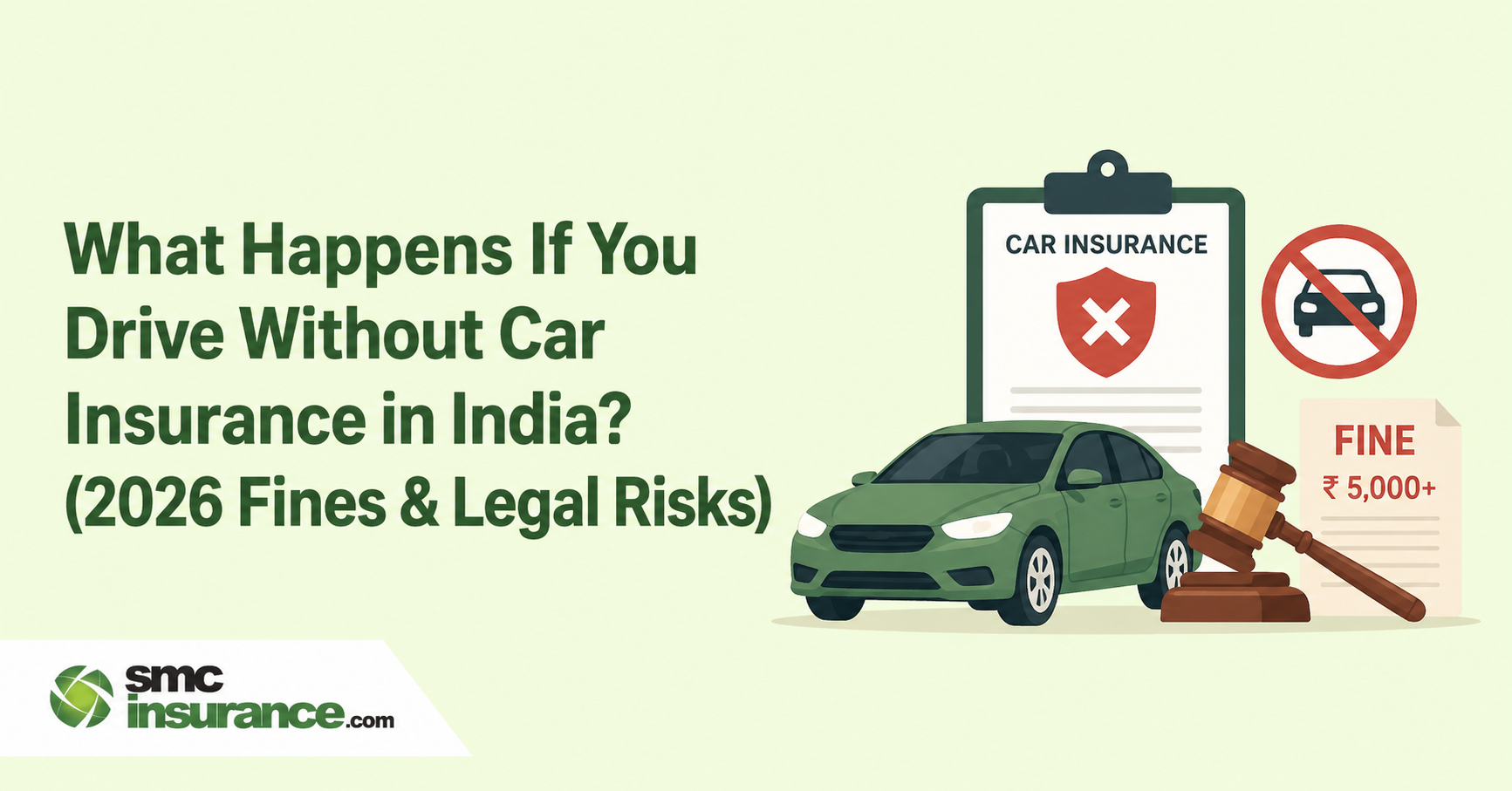 What Happens If You Drive Without Car Insurance in India? (2026 Fines & Legal Risks)