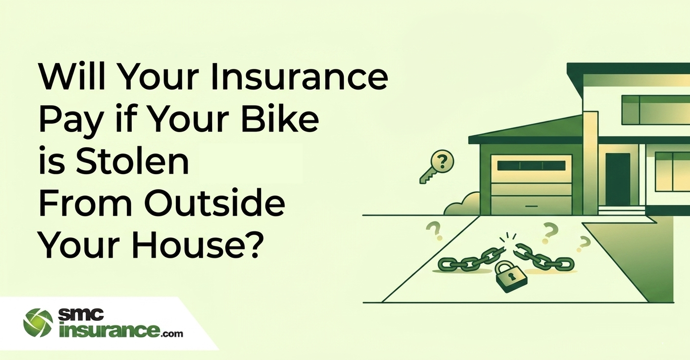 Will Your Insurance Pay if Your Bike is Stolen From Outside Your House?