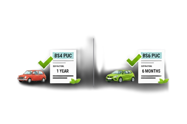 BS6 vs. BS4 PUC Validity: Why Your New Car Needs a 6-Month PUC Renewal (2026 Rules)