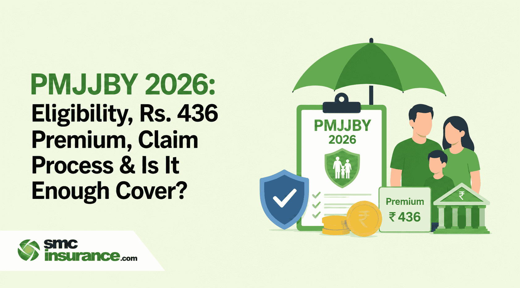 PMJJBY 2026: Eligibility, Rs. 436 Premium, Claim Process & Is It Enough Cover?