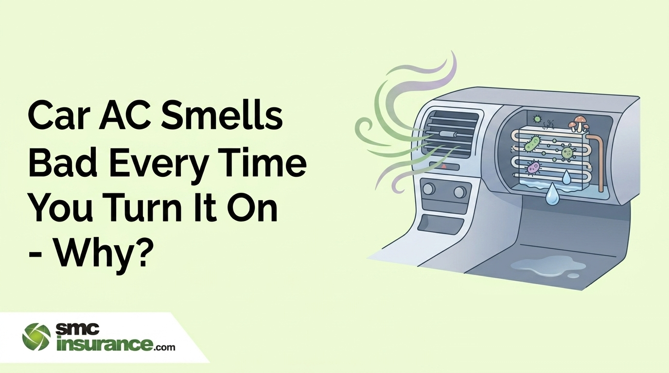 Car AC Smells Bad Every Time You Turn It On - Why?