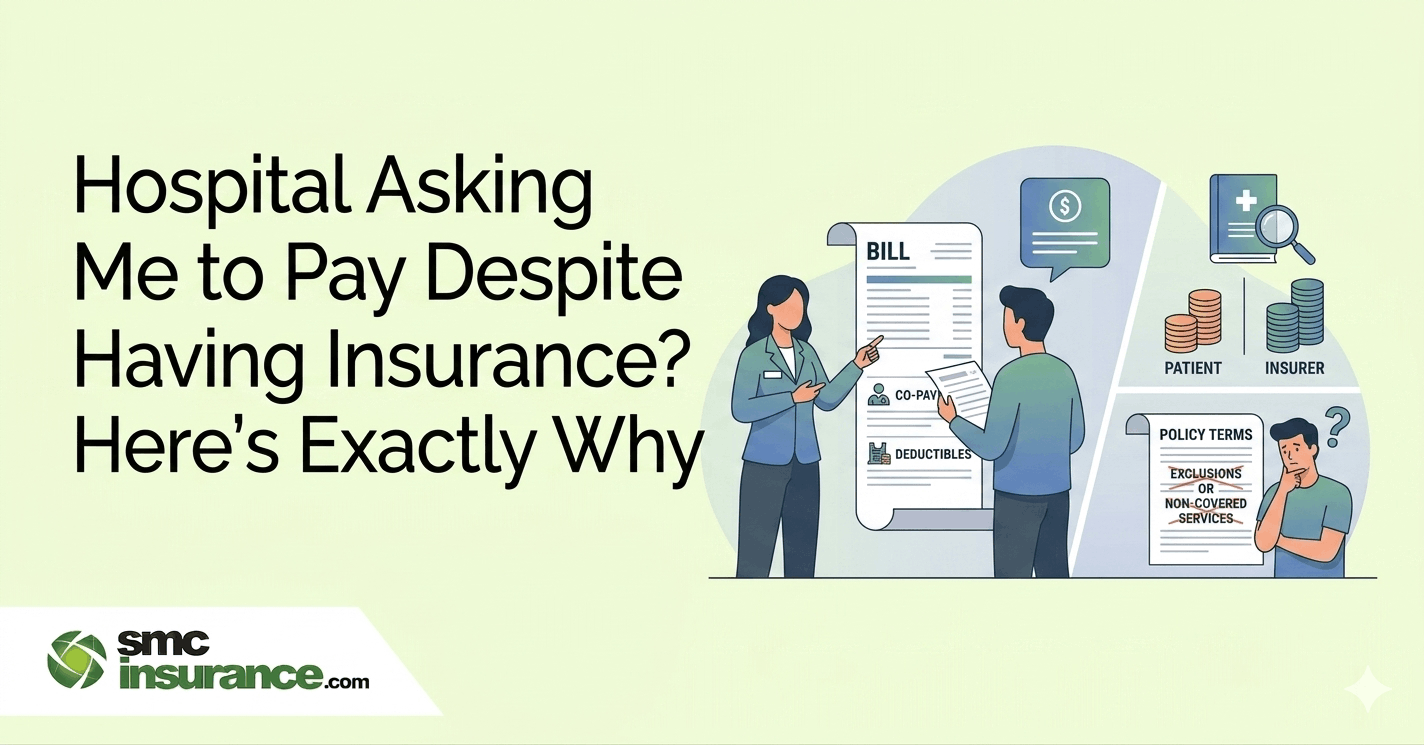 Hospital Asking Me to Pay Despite Having Insurance? Here's Exactly Why