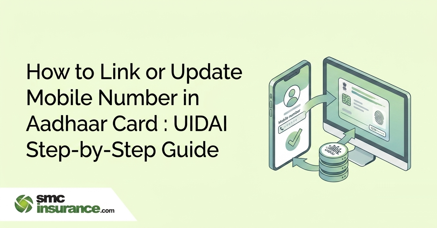 How to Link or Update Mobile Number in Aadhaar Card (2026): UIDAI Step-by-Step Guide