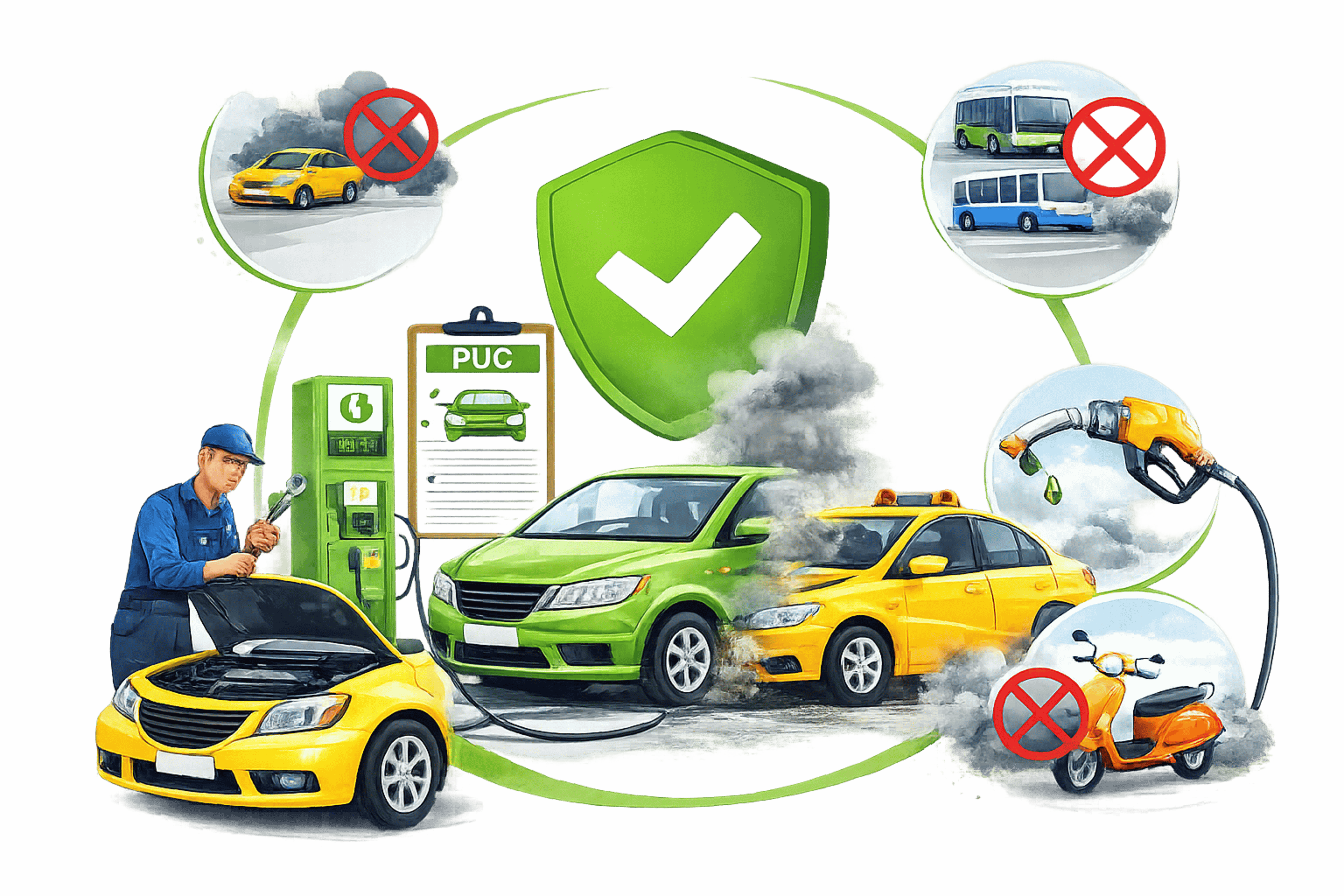 How To Reduce Vehicle Pollution?