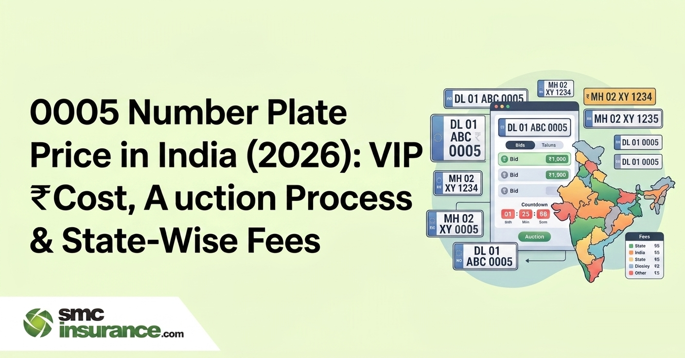 0005 Number Plate Price in India (2026): VIP Cost, Auction Process & State-Wise Fees