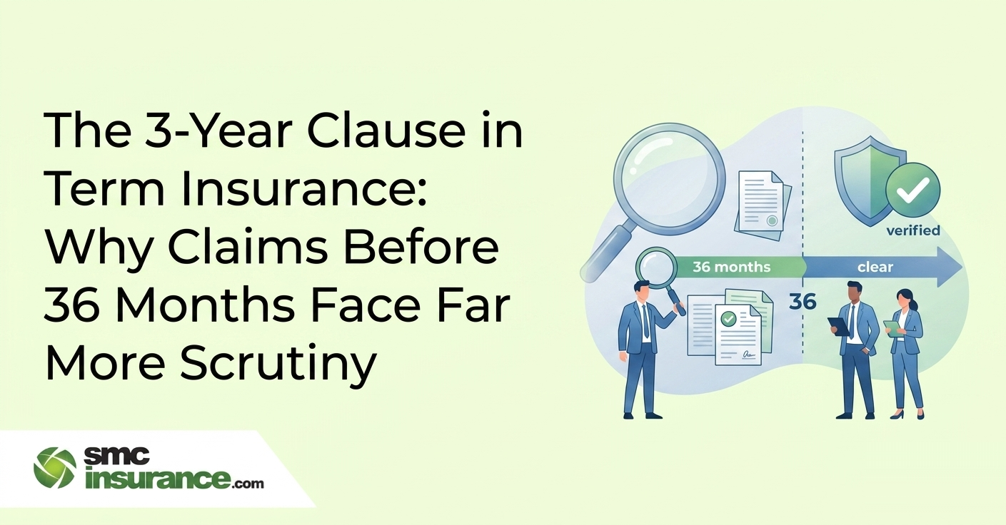 The 3-Year Clause in Term Insurance: Why Claims Before 36 Months Face Far More Scrutiny