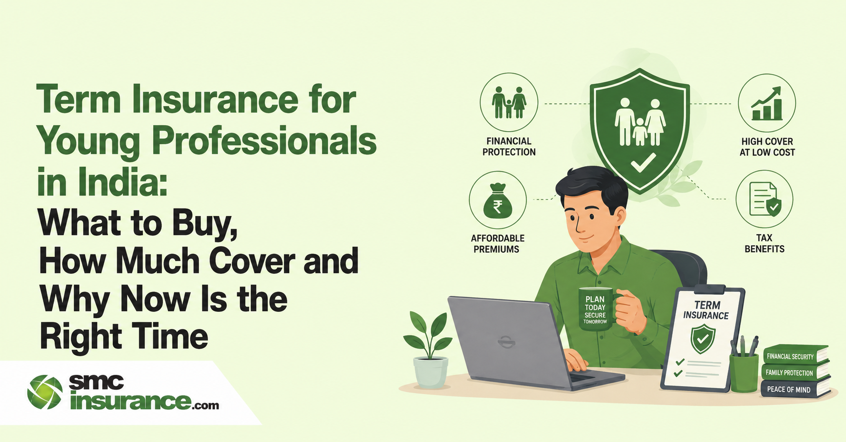 Term Insurance for Young Professionals in India: What to Buy, How Much Cover and Why Now Is the Right Time