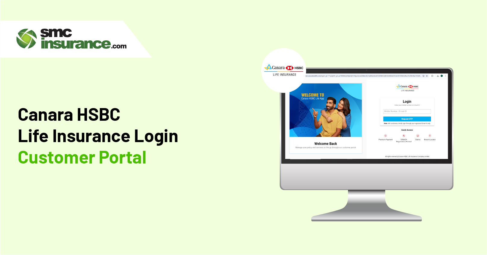 Canara HSBC Life Insurance Login Customer Portal 2026