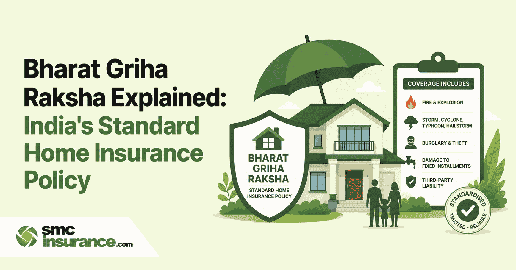 Bharat Griha Raksha Explained: India's Standard Home Insurance Policy