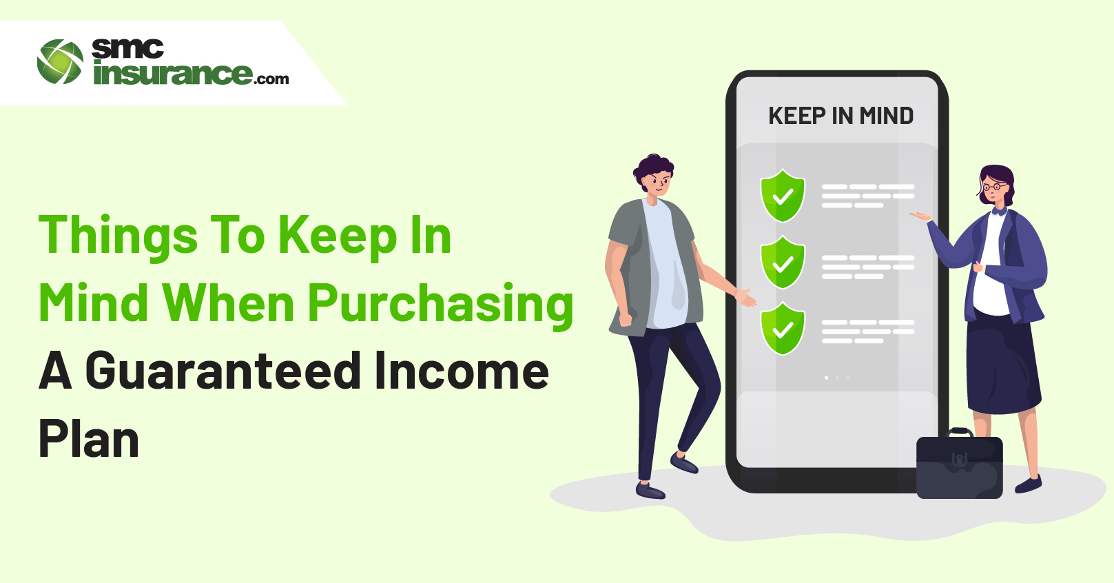 Things To Keep In Mind When Purchasing A Guaranteed Income Plan
