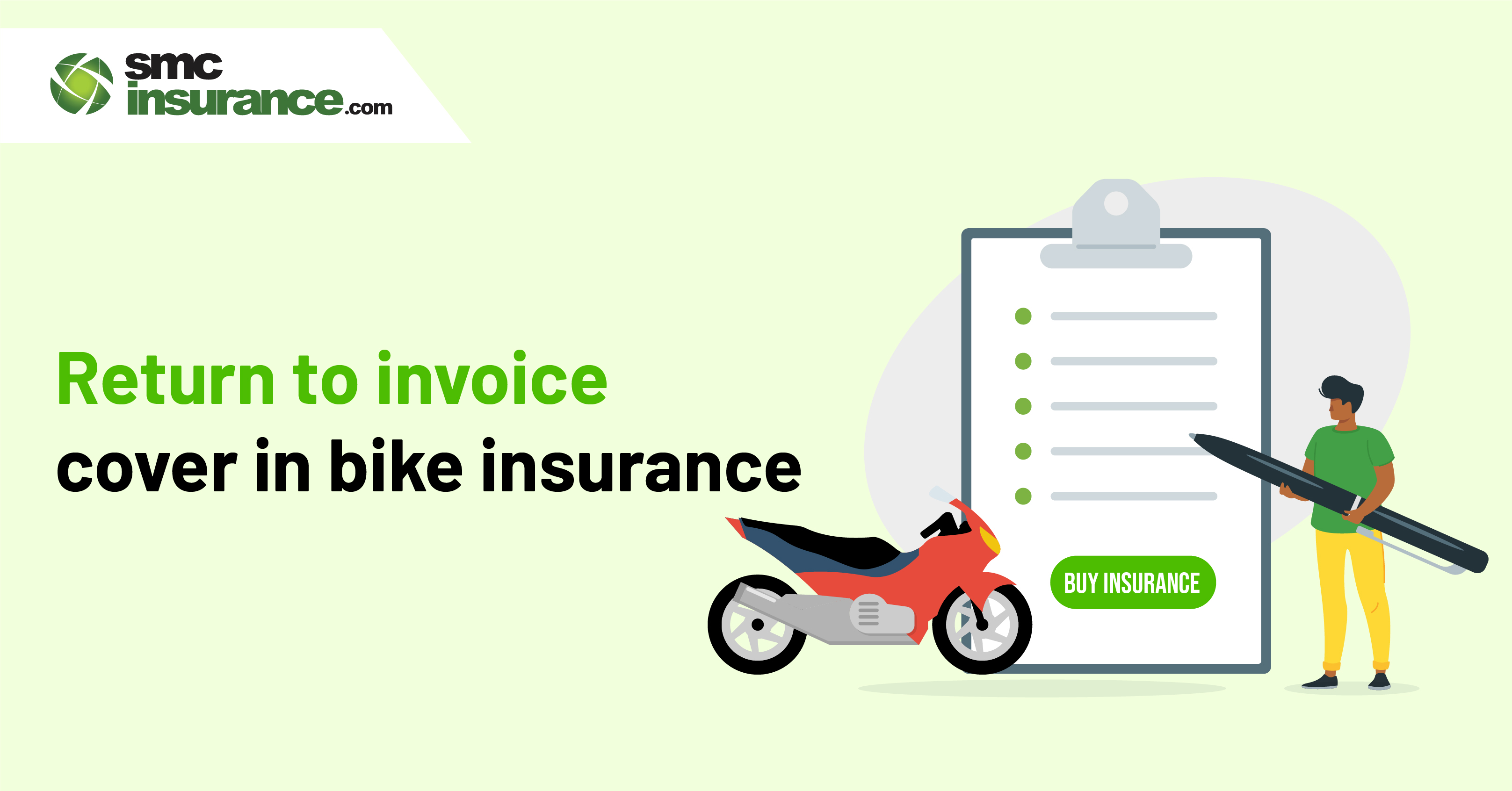 Return to Invoice Cover in Bike Insurance