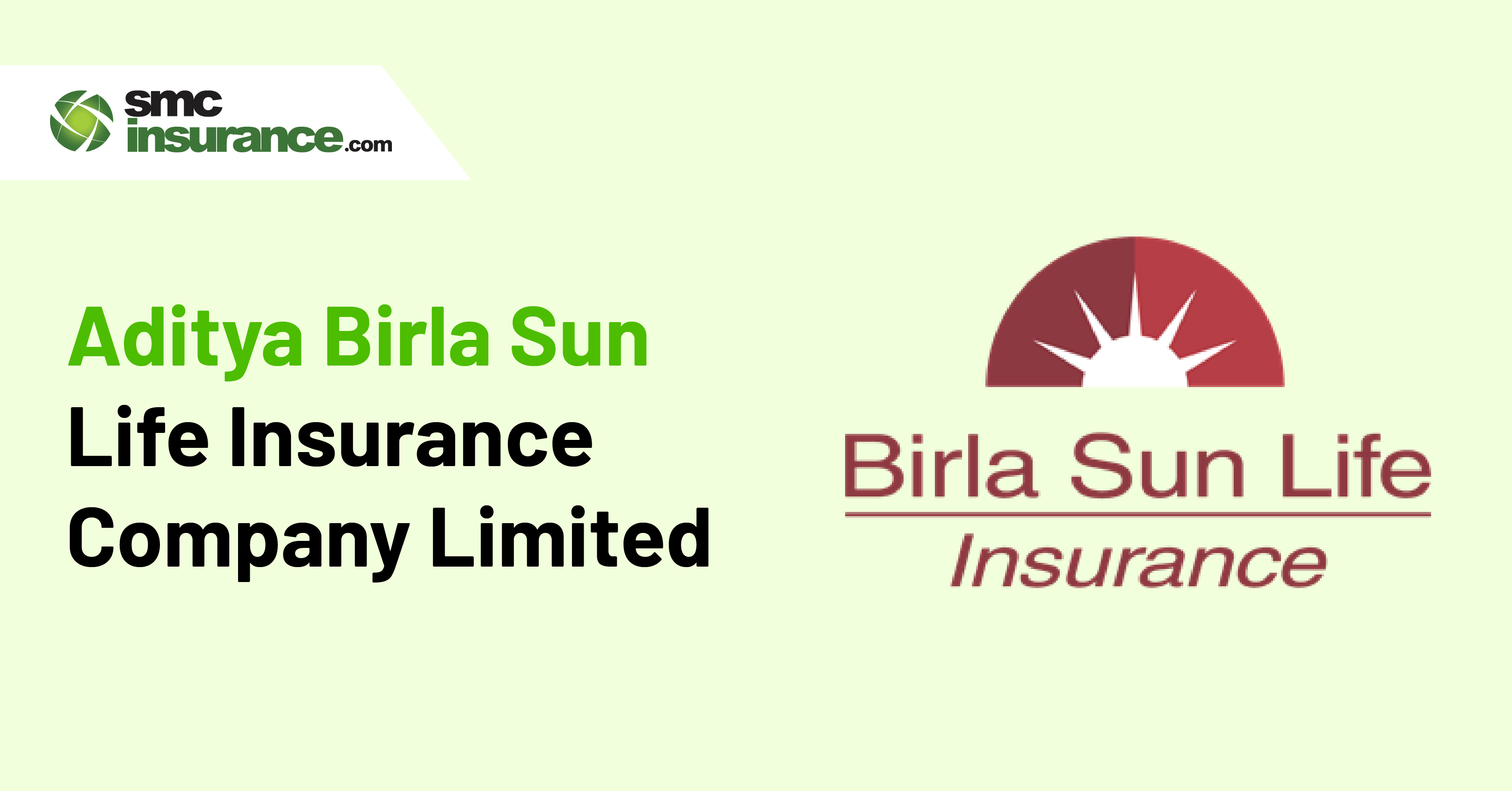 Aditya Birla Sun Life Insurance Company Limited