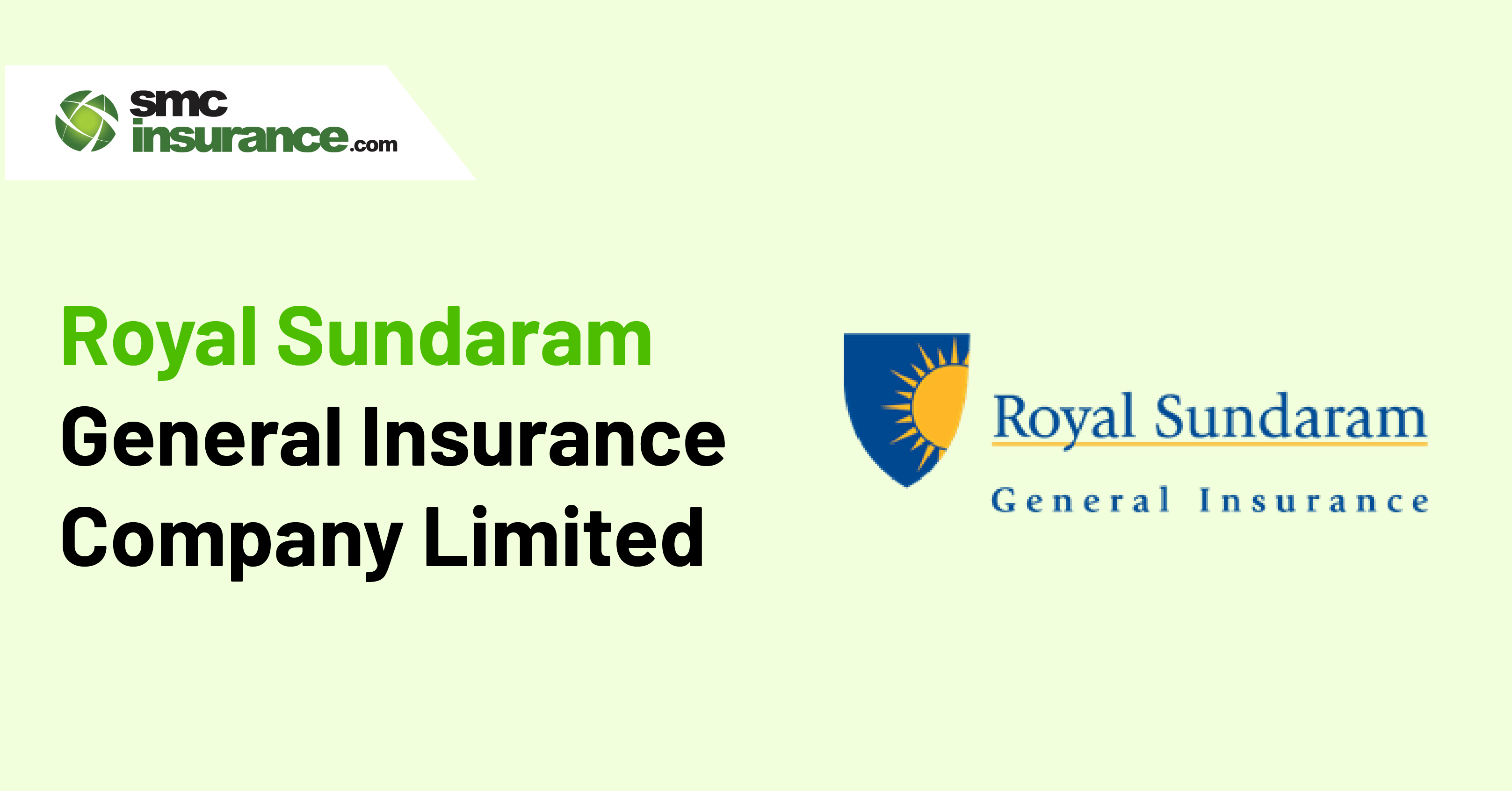Royal Sundaram General Insurance Company Limited